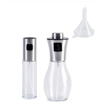 

2Pack Kitchen Oil Cook Oil Spray Empty Bottle Vinegar Bottle Oil Dispenser Cooking Tool Salad BBQ Cooking Oil Sprayer