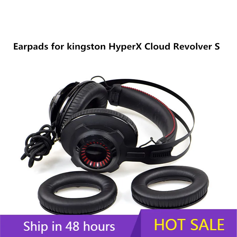 

High Quality Foam Ear Pads Cushions for Kingston HyperX Cloud Revolver S Headphones Earpad 10.15