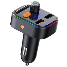 FM Transmitter Aux Modulator Wireless Bluetooth Handsfree Car Kit Car Audio MP3 Player Quick Charge Dual USB Car Charger fm transmitters bluetooth car kit fm transmitter handsfree aux mp3 player modulator with led display portable dual usb charger