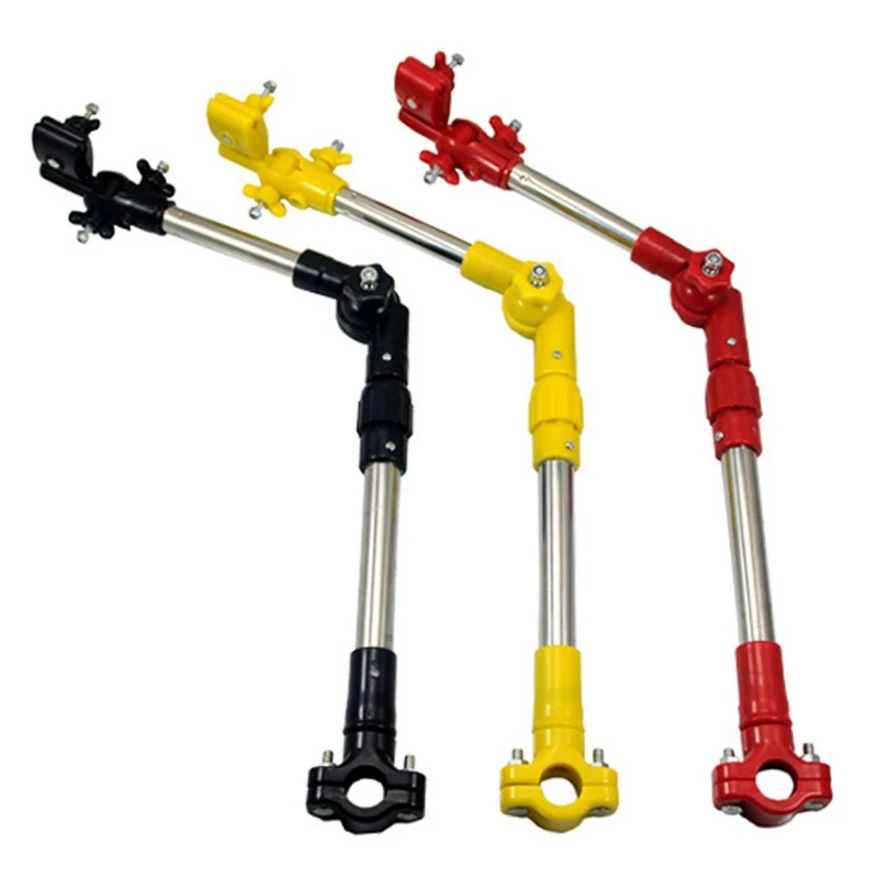 

Telescopic Bicycle Umbrella Stand Holder Bracket Bike Foldable Wheelchair Strollers Baby Cart Parasol Base Mount Rack Hot