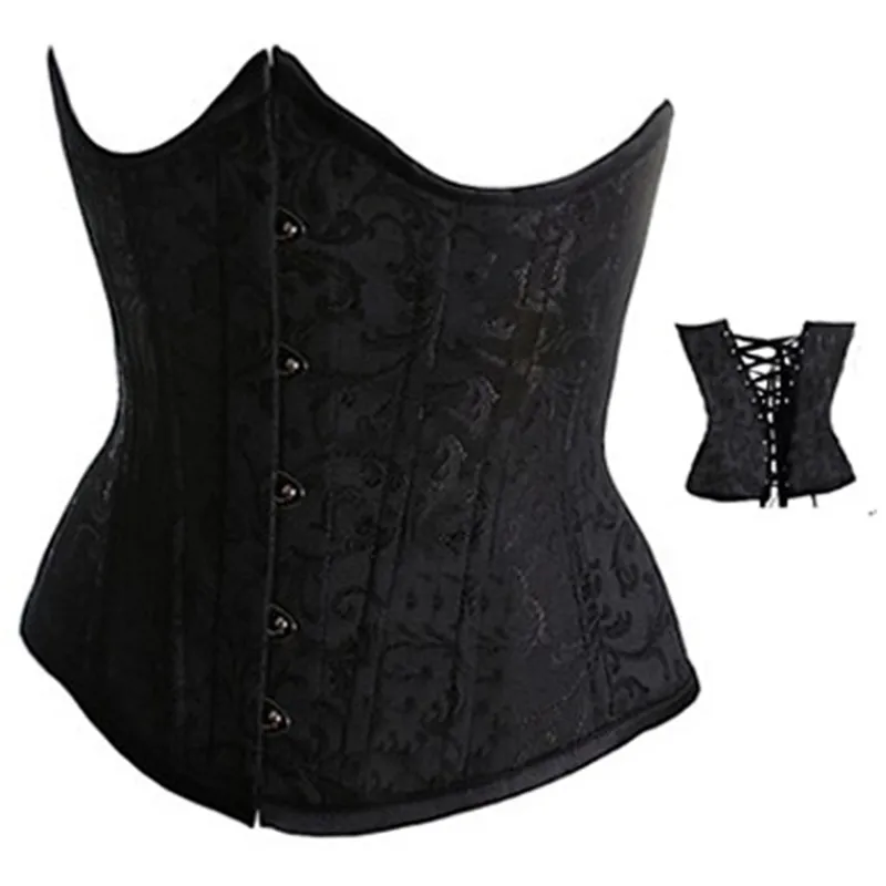 

Lady Sexy Corsets Waist Trainer 3 Colors Bustier Waist Trainer Fashion Underbust Corset Top