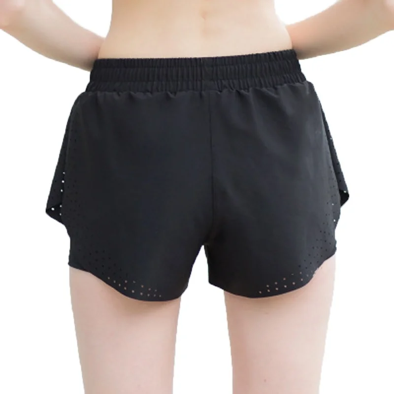 

Quick-dry Sport Shorts Fitness Running Trousers Gym Sports Shorts Compression Leggings with Drawstring