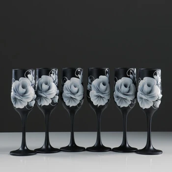 

A set of glasses for champagne "Roses" 6 pcs, 180 ml 4823098