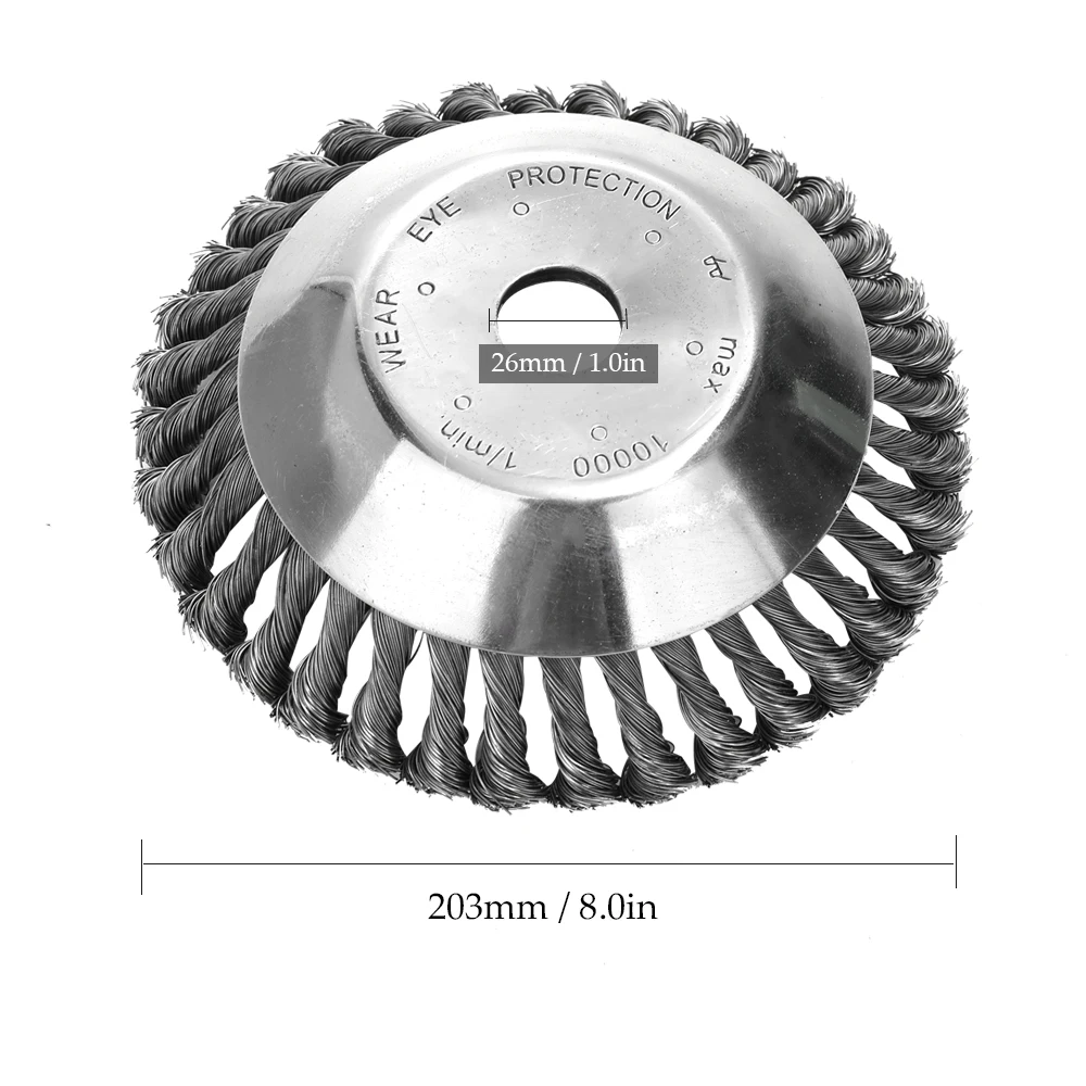 Grass Cutter Trimmer Parts General Wear-Resistant Multifunctional Steel Wire Rust Removal Weeding Plate Lawn Mower Accessories Grass Cutter Trimmer Parts General Wear-Resistant Multifunctional Steel Wire Rust Removal Weeding Plate Lawn Mower Accessories