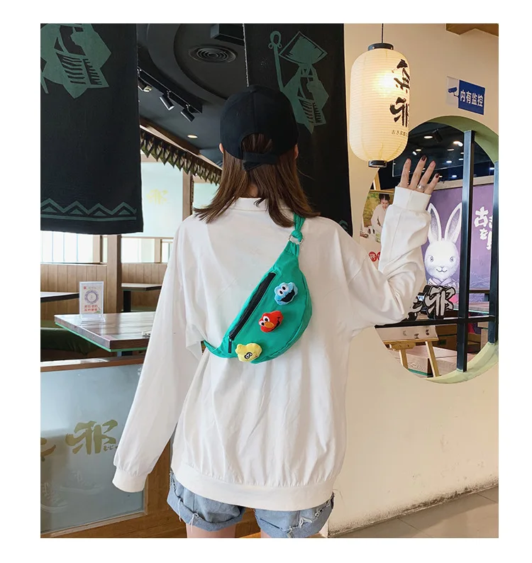 Korean-style Autumn And Winter New Style CHILDREN'S Bag Girls Cotton Cloth Shoulder Cross-body Bag Versatile Mini Accessori