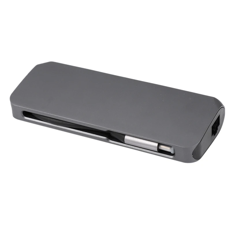 Тип-c до 4K HD Hdmi считывающая карта PD зарядка шесть в одном конвертер Usb-C Многофункциональный узловой центр приемной линии