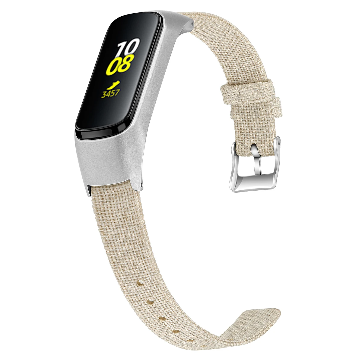 Ремешок для часов из нержавеющей стали для samsung Galaxy Fit E Smartwatch ремешок для часов холщовая Нержавеющая сталь ремешок для часов - Цвет: 5