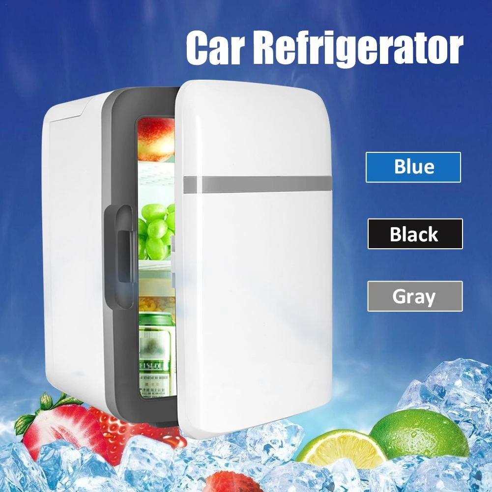 waeco car fridge 10L Car Mini Portable Cooling Warming Refrigerators Fridge Freezer Cooler Travel Warmer For Auto Home Office Picnic Accessories 12 volt fridge