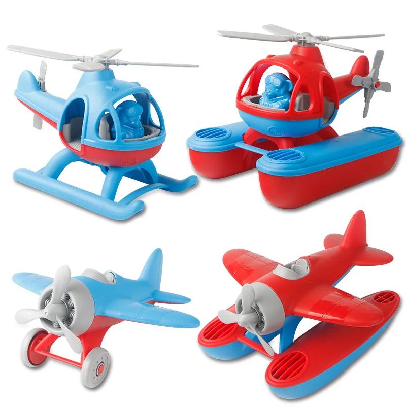 Dx-88627 детский водный вертолет самолет игрушка экологически чистый каплестойкий материал обучающий Забавный самолет мультфильм т