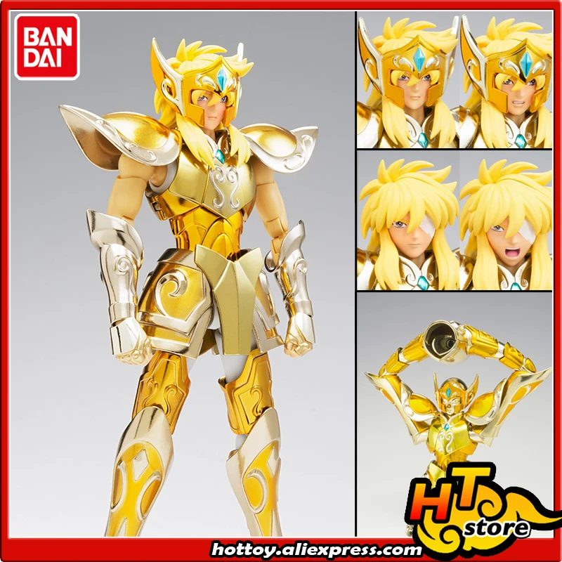 100% Оригинал BANDAI SPIRITS Saint Cloth Myth EX Action Figure Aquarius Hyoga от &quotSaint Seiya&quot|Игровые фигурки и