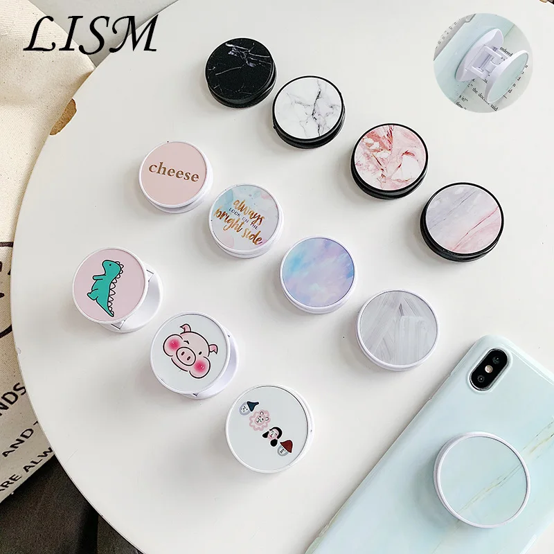 Cute folding stand For Mobile phone Holder for iPhone X XR 11Pro for xiaomi for Huawei for Samsung  Phone Case Grip Kichstand