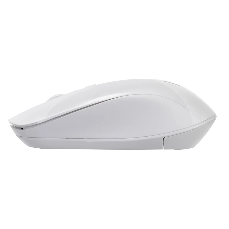 Мышь Oklick 565MW glossy белый оптическая(1600dpi) беспроводная USB(3but