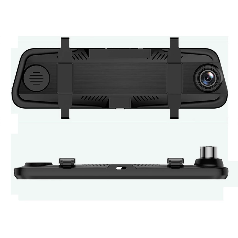 1296P& 720P двойной объектив ночного видения Автомобильная Dvr камера 10 дюймов 2.5D Ips зеркало заднего вида видеорегистратор широкий динамический диапазон Dvr