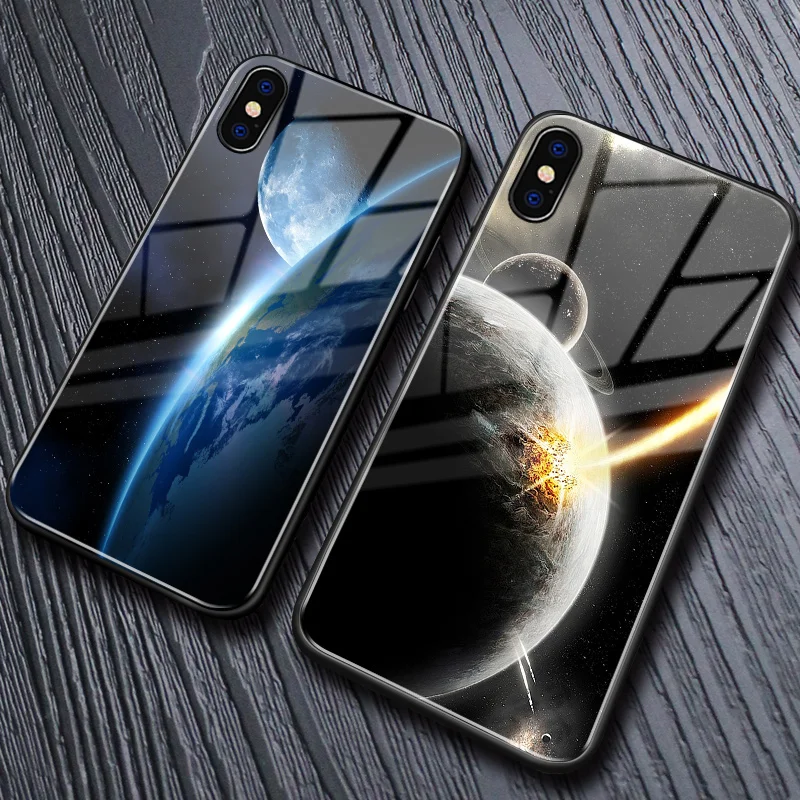 Чехол для телефона с изображением звёздного неба iPhone 12 Mini 11 Pro Max SE XSmax XR XS X 8 7 6 Plus|Бамперы| |