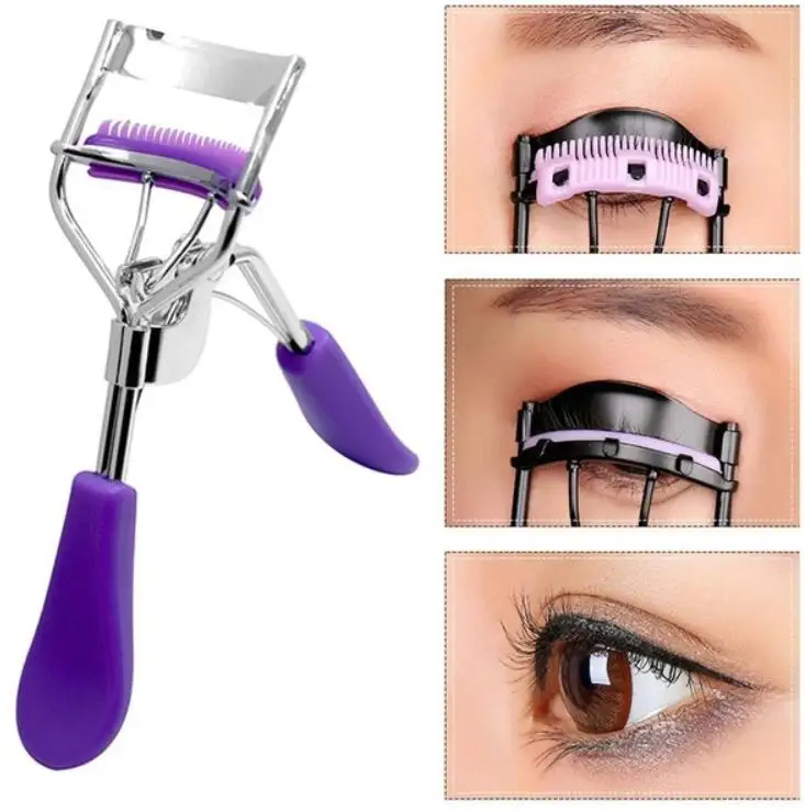 1 шт. Красочные Косметические бигуди для ресниц с гребнем Пинцет щипцы завивки