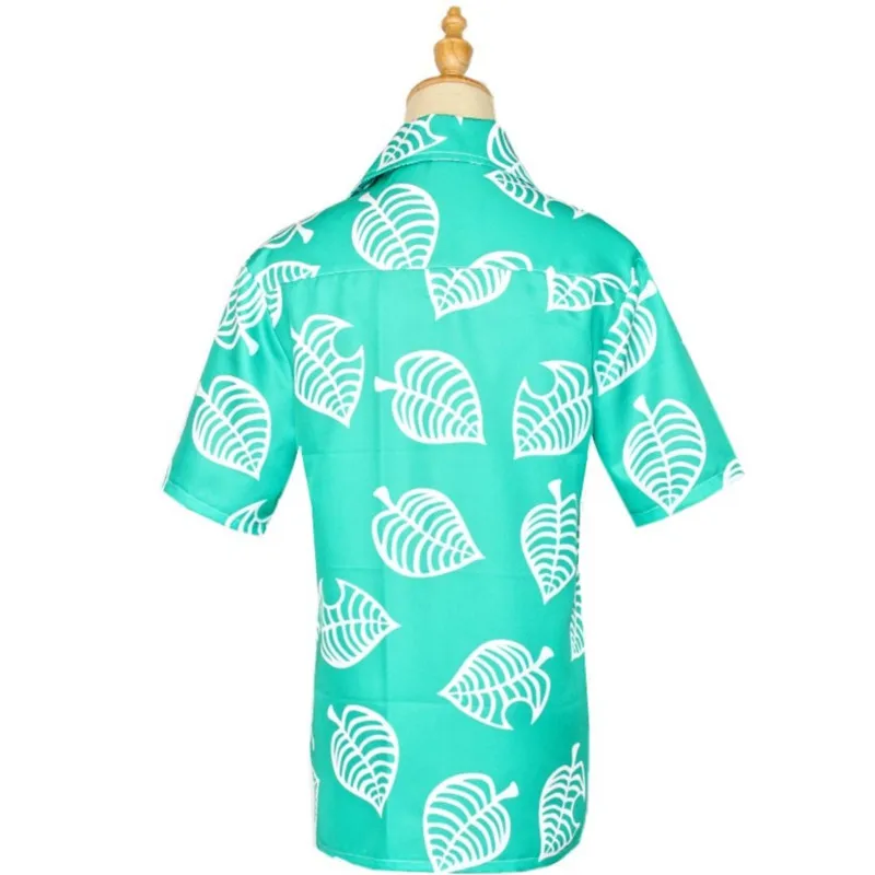 Animal Crossing T Shirt Tom Nook Cosplay Shirt Costume Men Women kids Short Sleeve Tops summer fashion shirt uniform