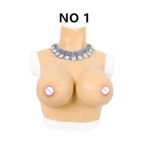 CDF Cup Artificial Huge Fake Boobs Silicone Breast Forms For Ladyboy Drag queen Transgender Shemale Crossdresser Transvestism - Цвет: NO 1 color China