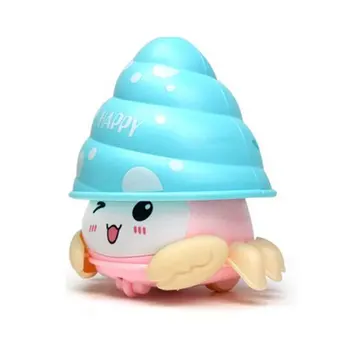 

New Arrival Press Series Cartoon Motorcycle Crab Model Mini Toy Car Vehicles Toys for Children Baby Press Crabs Toys