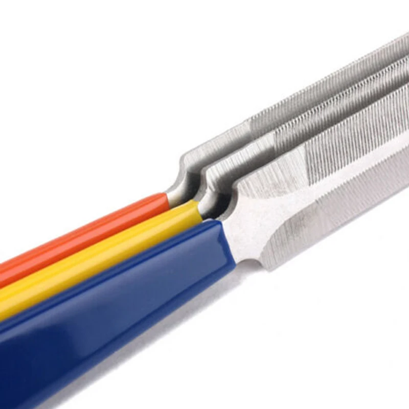 3pcs Guitar Nut Files Fret Slot Filing Luthier Repair Tool Kit For Stringed Instruments Guitar Accessory Guitar Part