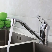 All copper short home kitchen faucet hot and cold all copper sink faucet laundry sink rotating sink faucet includes postage