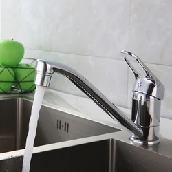 All copper short home kitchen faucet hot and cold all copper sink faucet laundry sink rotating sink faucet includes postage