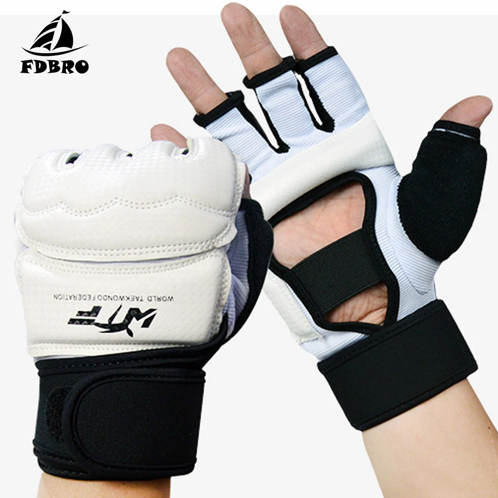 Защитные перчатки FDBRO взрослый ребенок тхэквондо защитные для ног поддержка