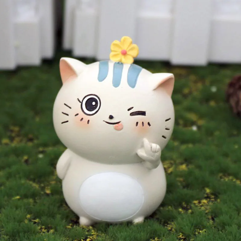 

love gift Little Kitty Cat Decoration Cat Chattering Car Birthday Gift Home Decoration Accessories Home Decor Home Accessories