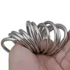 Heavy Duty Welded Round Rings Smooth Solid O Ring 304 Stainless Steel For Rigging Marine Boat Hammock Yoga Hanging Ring M3-M10 ► Photo 2/6