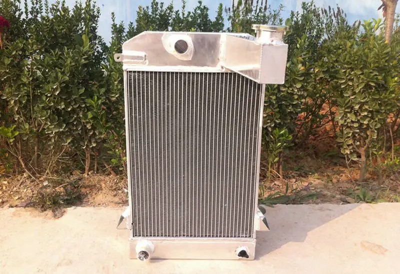 3 Row Fit Triumph Tr2 Tr3 Tr3a Tr3b 1953 1957 Mt Aluminum Radiator Fan