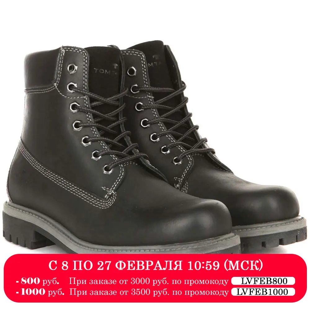 Мужские высокие ботинки Tom Tailor Shoes (5889601) | Обувь