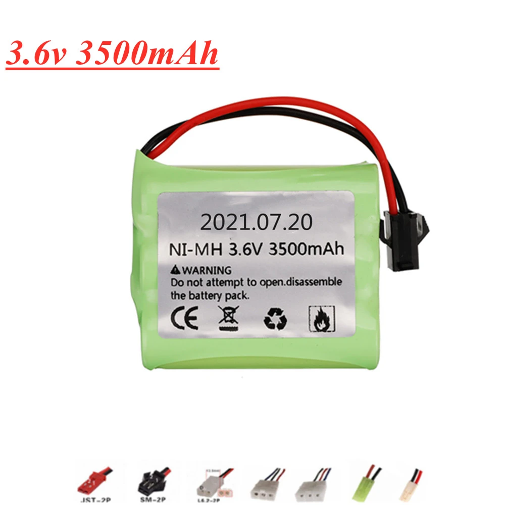 Aa Nimh Rechargeable Batteries 3.6v | 3.6v Aa 1200mah Ni Mh Battery Pack -  Ni-mh 3.6v - Aliexpress