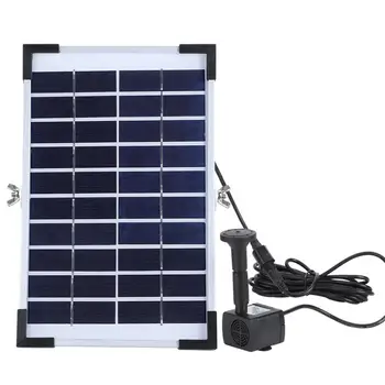 

10V 5W Solar Fountain Water Fountain Solar Outdoor Garden Solar-Power Floating Water Fountain Pump Garden Decoration