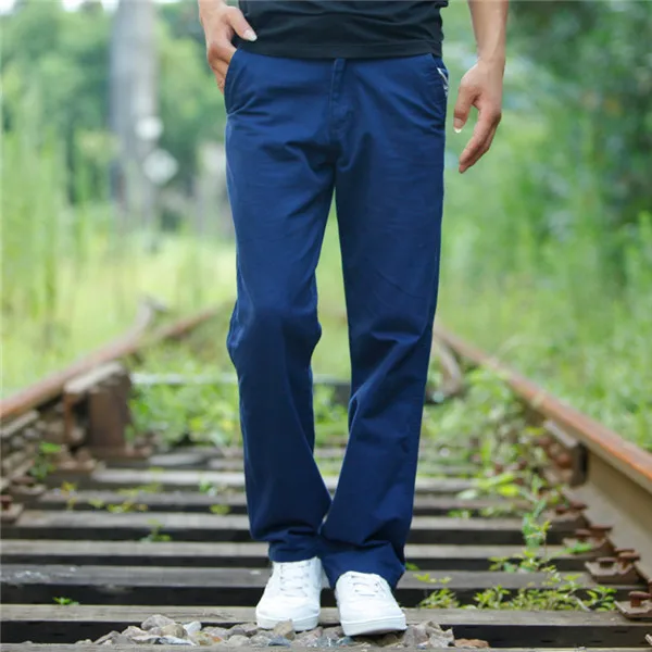 Мужские хлопковые брюки карго весна осень военные брюки для мужчин большой размер прямые джоггеры Брюки Повседневная Уличная Спецодежда Комбинезон - Цвет: Dark Blue