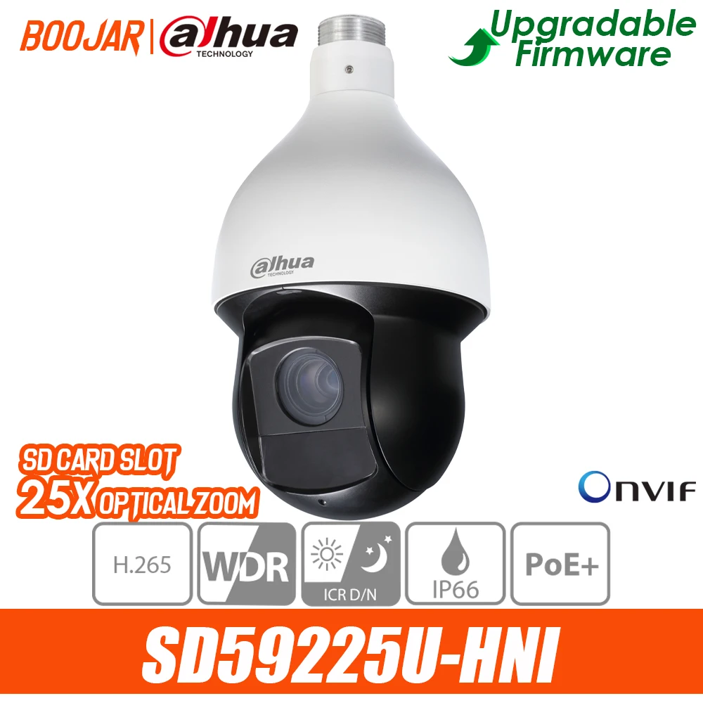 Ip-камера dahua speed doom фотовспышка 2 МП 25x Starlight IR 150m PoE + камера PTZ | Безопасность и