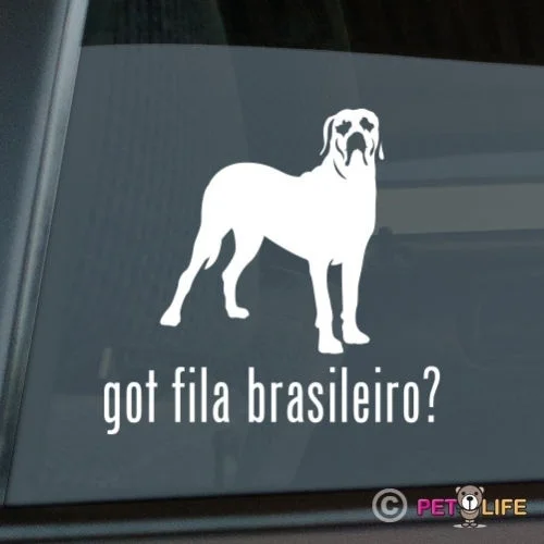 Got Fila Brasileiro стикер Высечки Виниловые Наклейки для окон