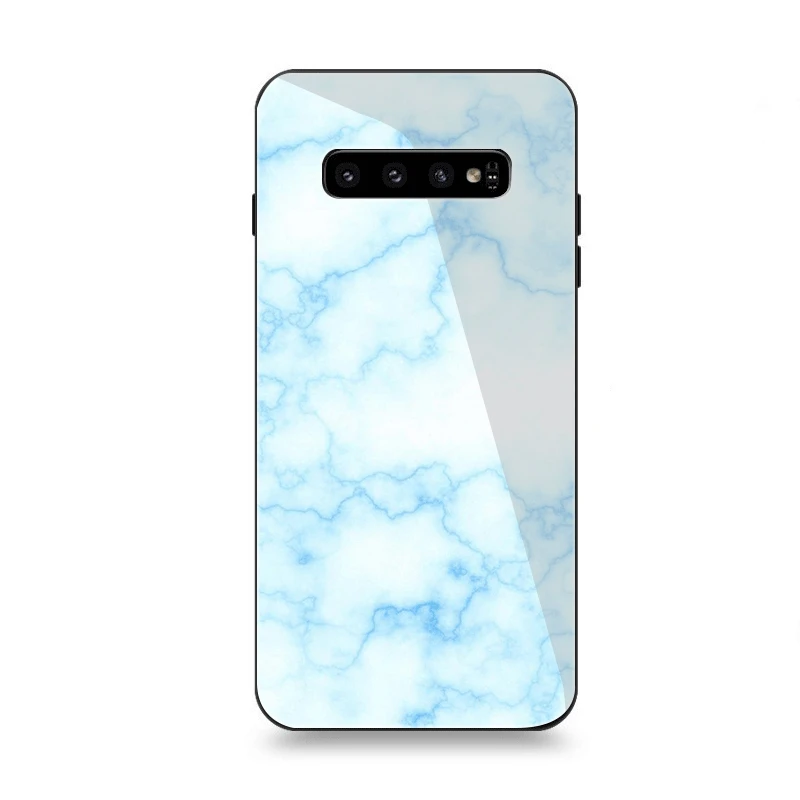 Мобильный чехол для телефона Стекло для samsung A10 A20 A30 A40 A50 A60 A70 S7 край S8 Plus Note 8 9 S10 крышка Гранит - Цвет: G11