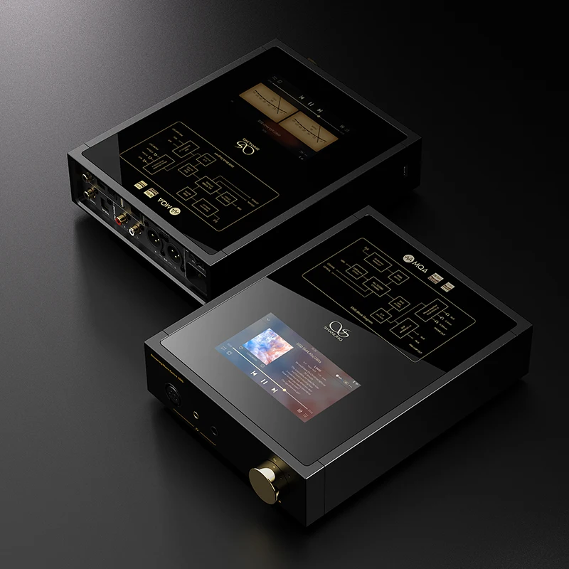 Digital Audio Player Headphone Amplifier SHANLING EM5 Android Desktop Digital Music Player Streaming DAC AMP Headphone Amplifier AK4493 chip MQA PCM384 DSD512 Software