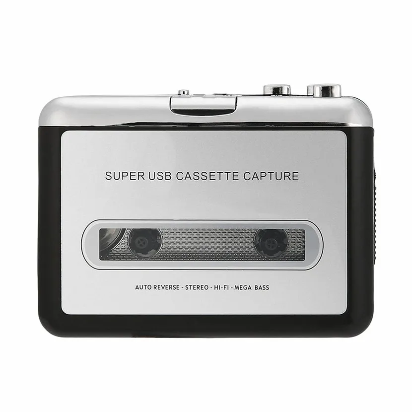 Лента для ПК Супер кассеты для MP3 аудио Музыка CD цифровой плеер конвертер записывающее устройство+ наушники с USB 2,0 Прямая поставка