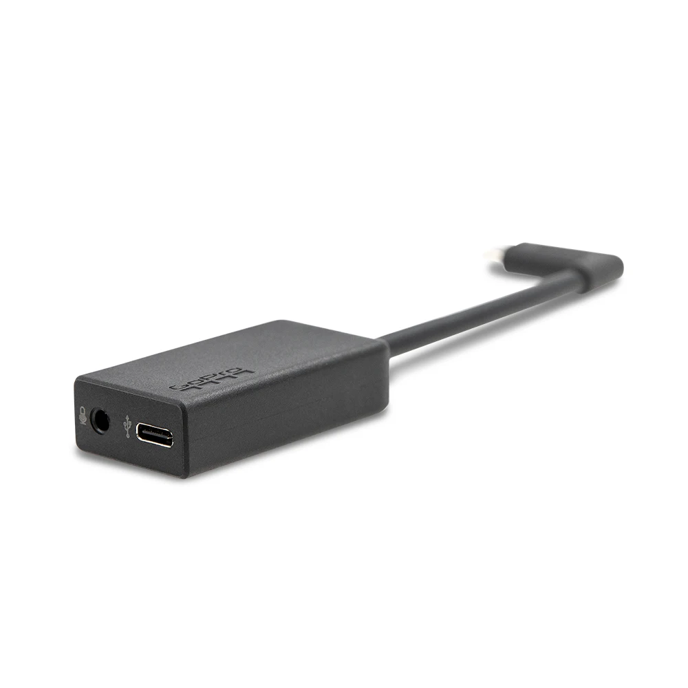 GoPro Pro 3,5 мм микрофонный адаптер для HERO 8 HERO 7 HERO5 Black/HERO5 Session/HERO6 BLACK AAMIC-001