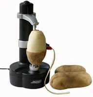 Automatic Stainless Steel Electric potato Peeler Multifunctional Vegetables Fruit Apple Rotate Peeler Kitchen peeling machine 2