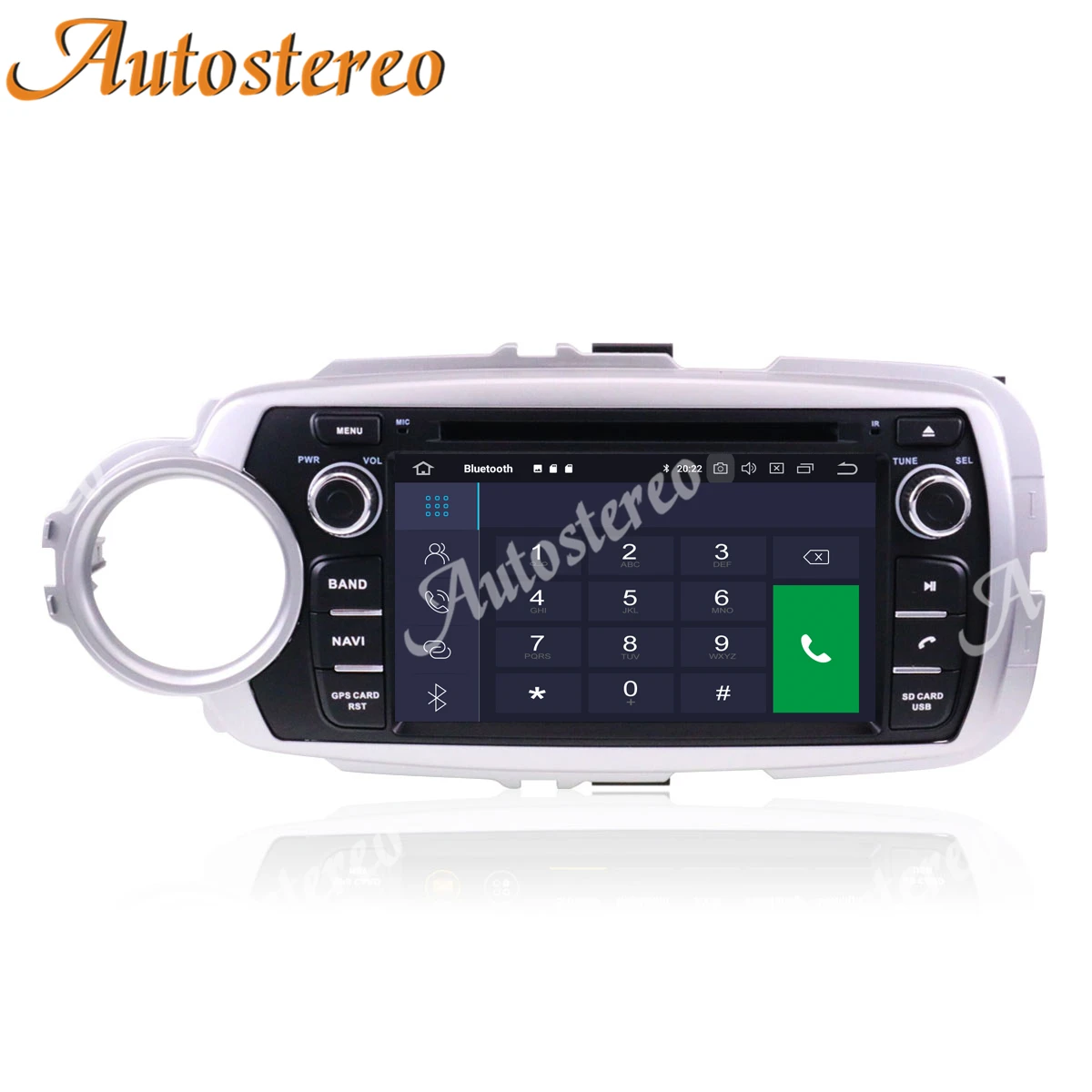 Android 10 Carplay PX6 Car GPS Navigation For TOYOTA Yaris 2012-2015 Auto Stereo Multimedia Player Radio Recorder Head Unit DSP