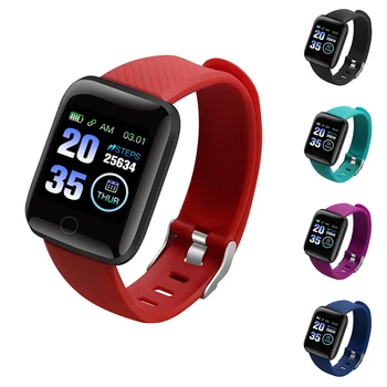

116 Plus Smart Bracelet Wristband Fitness Blood Pressure Heart Rate Android Pedometer D13 Waterproof For Women