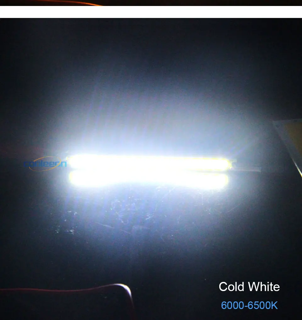 1008MM COB LED Strip 10cm Bar Lights 5W 12V DC LED Light Emitting Diode COB Chip Warm Cold White Lighting Bulb Lamps (9)