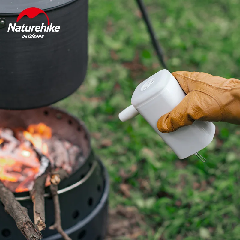 Naturehike на открытом воздухе Многофункциональный надувной воздушный насос Кемпинг надувной коврик плавание кольцо освещение светодиодный надувной насос