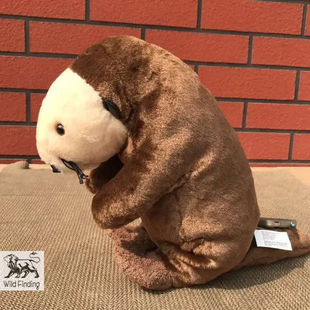 giant otter plush