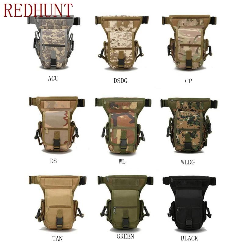 Bag Leg-Bags Cycling-Belt Waist-Pack Molle Military Hiking Hunting Outdoor Tactical Camping