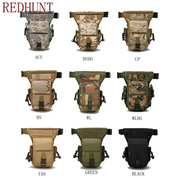 

Military 1000D Nylon Waterproof Molle Drop Leg Bag Tactical Waist Pack Leg Travel Belt Bag for Hiking Hunting Camping Cycling