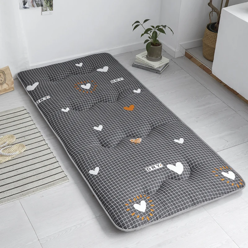  Suitable for student dormitory mattresses Comfortable fabric medium thickn Foldable Tatami mats Bre