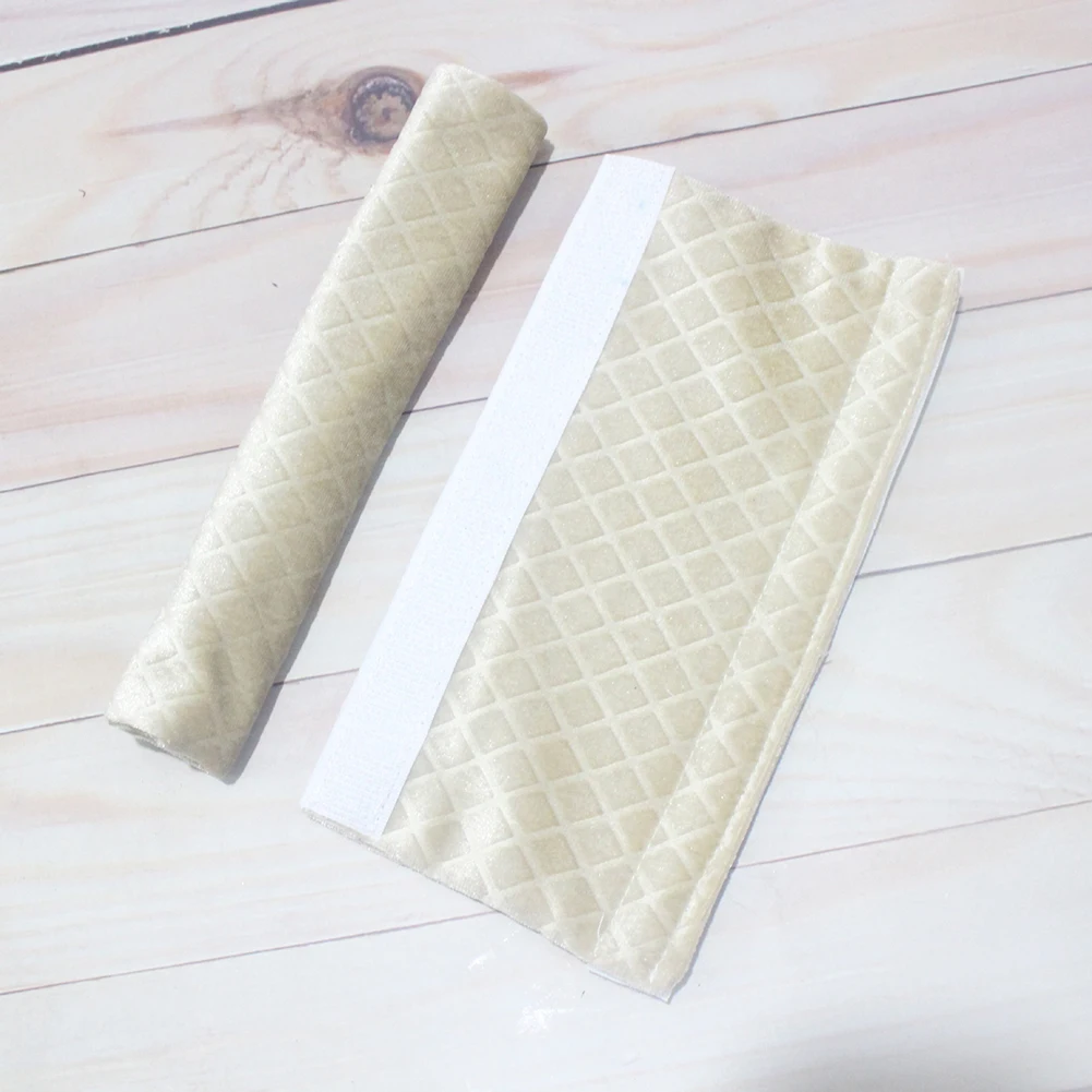 

Handle Cover Lint Fabric Adjustable Washable Cabinet Soft Microwave Double Side Protective Non Slip Oven Refrigerator Door