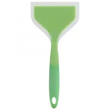 Силиконовая лопатка с антипригарным покрытием, многофункциональная кухонная утварь с широким горлом, кухонные инструменты для приготовления пищи, кухонные гаджеты для зеленых овощей